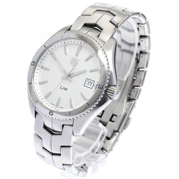 TAG HEUER Link WAT1111 Date Silver Dial Quartz Men's Watch_881005 - Picture 2 of 6